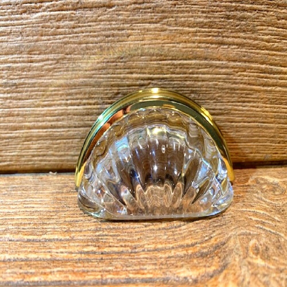 One (1) Elegant Clear Crystal 3.75"wide Dresser Drawer Knob One (1) 0170-70276 C